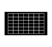 GLUPAC tavole colla nero per Insect-O-Cutor volare assassino IND35