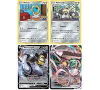 GLURAK Meltan & Melmetal Rare Holo & V & VMAX Set Spada & Scudo Pokemon GO 45-48/78 carte collezionabili Pokemon carte singole