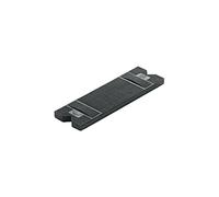 GLUSKE Pastiglie freno 100 x 30 x 6 mm, in plastica nera, 500 pezzi | cunei - Piastre distanziatrici