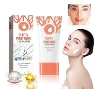 Gluta Whitening Facial Cream Lotion Moisturizing Lazy Cream,Gluta Whitening Lazy Cream BB Cream, Moisturize and Repaire Gluta Facial Cream,Long Term Makeup Moisturizing 10s White (3 Pcs)