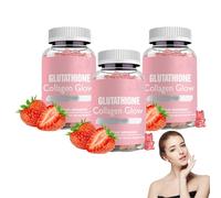 Glutathione Collagen Glow Gummies, Glutathione Collagen Glow, Glutathione Gummies, Korean Collagen Gummies for Women, Skin Care (3PCS)