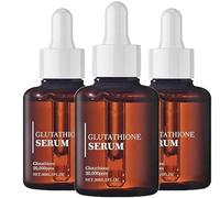 Glutathione Serum,Niacinamide and hyaluronic acid,Glutathione Serum with 20,000ppm Glutathione,Improve Skin Elasticity,Deep Moisturising (3 pcs)