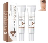 Glutathione Whitening Cream Facial Dark Spots Remover - Lightening Cream Blemish Remover Cream - Glutathione White Cream - Dark Spot Corrector Cream - Whitening & Moisturizing- 20g/pc (2pcs)