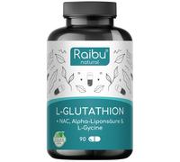 Glutatione Capsule Alto Dosaggio con NAC - RAIBU 90 pz Capsule