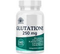 Glutatione Forte 240 Compresse 250Mg Con Nac N-Acetil-Cisteina, Vitamina C E Car