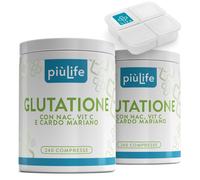 Glutatione Forte 480 Compresse PiùLife Con Vitamina C NAC n acetil cisteina E