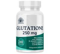 Glutatione Forte Antiossidante 240cps 250mg Con Nac N Acetil Cisteina Vitamina C