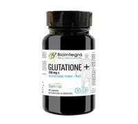 Glutatione Plus Forte, 60 Capsule di Glutatione puro con N-acetil-l-cisteina NAC