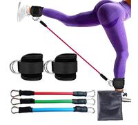 Glute Ankle Resistance Band, Buckle Leg Band Puller, Leg Fitness Equipment Set(Color 6)