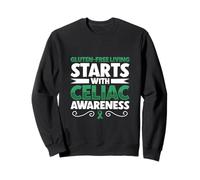Gluten-Free Life Begins With Celiac Awareness Felpa