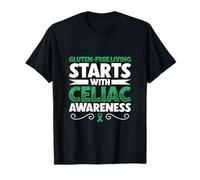 Gluten-Free Life Begins With Celiac Awareness Maglietta