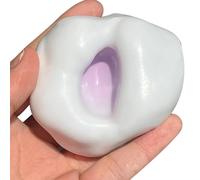 Glutinous Stress Ball - Hand Exercise Toy, Soft Malleable Sensory Ball with Slow Recovery, Classroom Reward Toy, Relaxation Activity for Focus, Students Home or Study Use 2.36 Inches