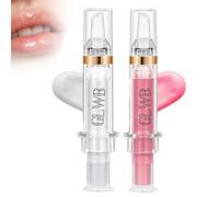 GLWB Lip Plumper, 2024 New GLWB Extreme Lip Plumper, Ultra-Hydrating Lip Plumping Booster with Chili Extract for Pouty Lips for Women, Say Bye to Frequent Touch-ups (1#+3#)