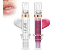 GLWB Lip Plumper, 2024 New GLWB Extreme Lip Plumper, Ultra-Hydrating Lip Plumping Booster with Chili Extract for Pouty Lips for Women, Say Bye to Frequent Touch-ups (1#+5#)
