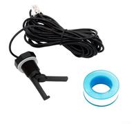 GLXFLORP - Interruttore di flusso magnetico con paletta in plastica per piscine, progettato per sistemi di bagno di sale per un flusso accurato e prevenire le corse a secco (blu)