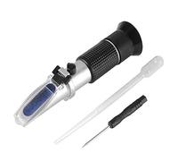 Glycol Refractometer Battery Acid Engine Coolant Tester, Refrattometro Antigelo,Acqua di Vetro, AdBlue, Batteria,Glycol Refractometer ATC Antifreeze Battery Acid Engine Coolant Tester Tool