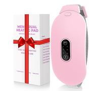 Glyduny - cuscinetti per orecchie termici per crampi, massaggiatore crampi periodo, pad termico portatile wireless con 6 livelli di calore e 6 modalità di massaggio, cuscinetto termico