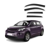 GLYGLY 1 Set Auto Deflettori d'Aria per Toyota Urban Cruiser MK2-XP110 2007-2014, Visiera per Finestrino Auto Parapioggia Deflettori Tenda Copertura Rivestimento