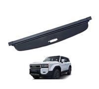 GLYGLY Auto Copertura Bagagliaio Retrattile per Toyota Prado 2024-2025, Portabagagli Posteriore Tronco Privacy Cappelliera Bagagli Partizione,Leather Material