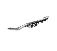 GLYGLY Auto Diffusore Paraurti Posteriore per Polo MK6 2019+, Labbro Paraurti Posteriore Diffusore Diffusore Splitter Paraurti Bagagliaio,B-Carbon Fiber