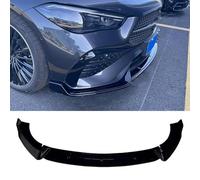 GLYGLY Labbro Paraurti Anteriore per Mercedes Benz CLE Coupe C236 2024+ AMG, Alette Anteriori Labbra Spoiler Anteriore Labbro Mento Grembiule Auto Modificata,Normal-Glossy Black