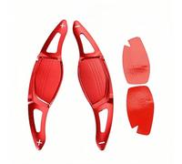 GLYGLY Paletta Cambio Volante per Audi TT RS 2017-2021, Paddle Cambio Volante Dell'Auto Sostituzione Paletta Cambio Volante del Rivestimento,Red
