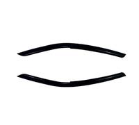GLYGLY Sticker Palpebre per Fari Auto per Volkswagen Tiguan MK2.5 2021-2023 - Copertura Sopracciglio paraurti Adesivo Resistente per Testa Lampada,Black