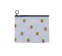 GLYLFQZJ Astuccio 1 Pcs Semplice Cartone Animato Trasparente Cactus Matita Custodia Kawaii Borse A Matita Per Uffici Scolastiche Di Cartoleria-D