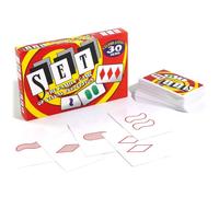 GlymzToy Set di carte di gioco divertenti, Gioco di carte puzzle - il gioco di carte di famiglia della percezione visiva - Trova le carte che soddisfano le regole - Versione inglese