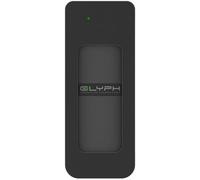 Glyph Atom RAID Production Technologies Atom SSD, USB-C (3.1, Gen 2), USB 3.0, compatibile con Thunderbolt 3 (1TB, Black)