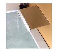 GLYYR Bocca per Vasca da Bagno Cascata Bocca Vasca Cromato Montaggio a Parete Bocca di Erogazione Vasca Acciaio Inossidabile Bocca Erogazione Rubinetto Vasca, G1 / 2