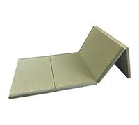 GLzcyoo Tradizionale Giapponese Tatami/futon Materasso Rigido e Confortevole Verde/Naturale Rush Erba/Piega Facilmente Grande for la Base/Meditazione Spazio/Yoga/Zen Room/Giapponese Tearoom3.5cm
