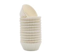 GM 500 Pirottini di Carta Bianca Tondi N°7 per Cupcake Grandi, Pirottini da Forno per Pasticcini, Resistenza All'olio, per Muffin, Dessert, Cioccolatini, Compleanni, Feste, Matrimoni
