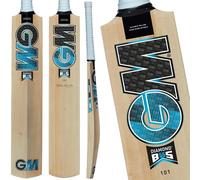 GM | Ben Stokes Diamond 101 BS55 - Mazza da cricket in salice del Kashmir | Halo Grip | Full Size adatta per giocatori da 175 cm e oltre | Gunn & Moore