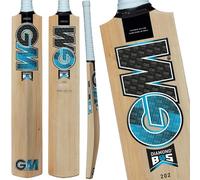 GM | Ben Stokes Diamond 202 BS55 Kashmir Willow Willow Mazza da cricket | ToeTek e Halo Grip | Full Size adatta per giocatori da 175 cm e oltre | Gunn & Moore