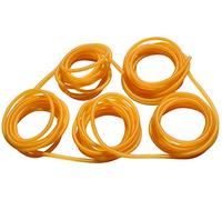 GM&BW 10m, 2X5mm Elastico Professionale - Gomma Elastico Tubolare in Lattice Naturale con Allungamento Massimo al 700% - per Creare Una per la Caccia o la Competizione o Ricambio