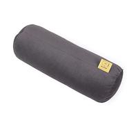 GM Cuscino cilindrico cervicale a rullo per collo schiena e gambe 40x15 cm Made in Italy con rivestimento in tessuto idrorepellente e antimacchia Marrone