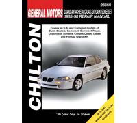 GM Grandam/Achieva/Calais/Skylark/Somerset (85 - 98) (Chilton) (Tascabile)