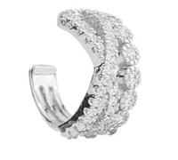 GM INDUSTRIE ITALIANE Srl ATELIER 176 EAR CUFFIETTE REGALE SILVER