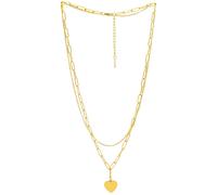 GM INDUSTRIE ITALIANE Srl ATELIER FRATTINA 82 COLLANA CUORE DOPPIA