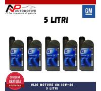 GM OLIO MOTORE GENUINE ORIGINALE OPEL CHEVROLET BENZINA DIESEL 10W40 10W-40 5L
