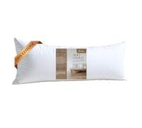 GM Soft Cloud Cuscino Letto 40x145 Guanciale per dormire 1 pezzo rivestimento 100% cotone fresco anallergico e traspirante Made in Italy