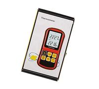 GM1312 Termometro digitale Tester misuratore di temperatura a doppio canale con retroilluminazione LCD per misurazione di precisione termocoppia K J T E R S N in vapori liquidi e