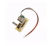 GM24-10 10mm Stepping Gear electronic starter DC5V 40ohm Two-phase Four-wire Stepper electronic starter 7-shaped Flipped Output Shaft NWPNLXEA(Other)