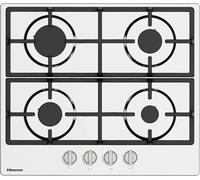 HISENSE GM643XHFCI PIANO COTTURA 60CM 4 FUOCHI A GAS GRIGLIE IN GHISA INOX