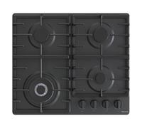 GM663BHF Piano Cottura a Gas 4 Zone di Cottura Larghezza 60 cm Bruciatore Wok