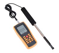GM8903 Misuratore di temperatura della velocità del a filo caldo, anemometro LCD digitale portatile per attività all'aperto come aeromodelli, vela, surf, deltaplano, tiro