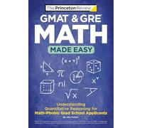 GMAT & GRE Math Made Easy (Tascabile) Graduate School Test Preparation