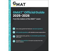 GMAT Official Guide 2025 - 2026 : Book + Online Question Bank: From the Makers o