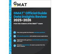 GMAT Official Guide Data Insights Review 2025 - 2026: Book + Online Question Bank
